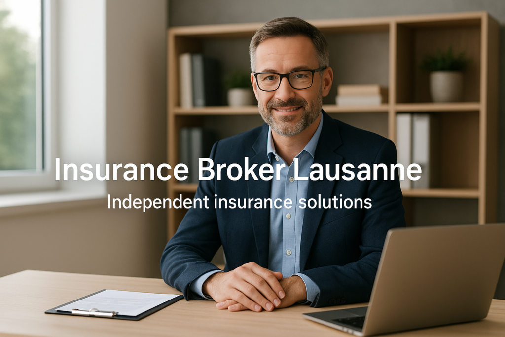 Independent insurance broker Lausanne
